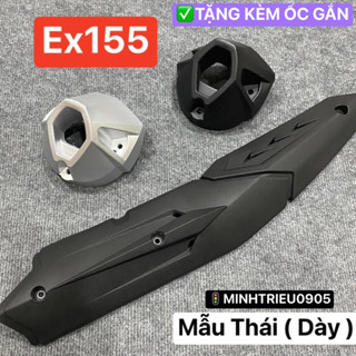 Ốp pô Exciter 155 THÁI [ Kèm Ốc ] - Ex155 MẪU THÁI Hàng Dày ( Loại 1 )