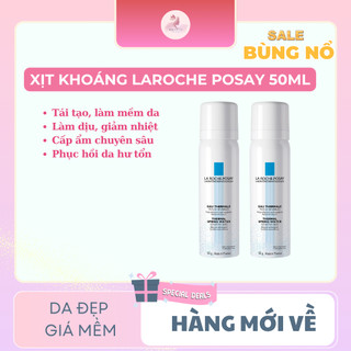   50ml  Xịt khoáng Laroche posay - Cấp ẩm Dịu nhẹ Giảm kích ứng Mần đỏ 