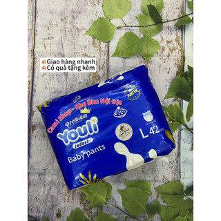 (xả nghỉ bán) Bỉm YouLi xanh nội địa Trung giá siêu tiết kiệm mua 2 bịch kèm quà tặng ( giấy rút, khăn ướt, đồ chơi)