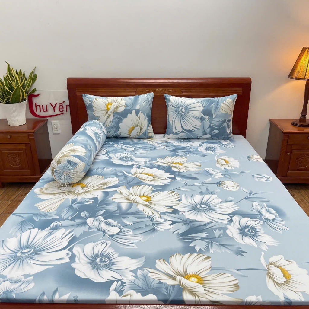 Ga lẻ thun lạnh 3D. Ga giường thun lạnh ( không vỏ gối )