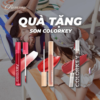 GIFT QUÀ RANDOM SON COLORKEY (Son Velvet, Son Watery Tint, Son Môi Gương Bóng Mirror)