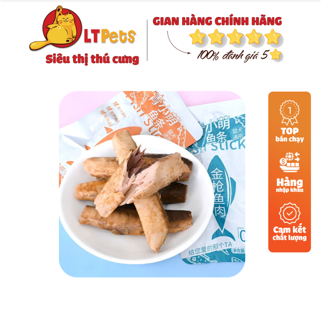 Cá Ngừ Hấp - Ức gà hấp Kaler,Katsuo Ăn Liền Món Ngon Khó Cưỡng Với Chó Mèo