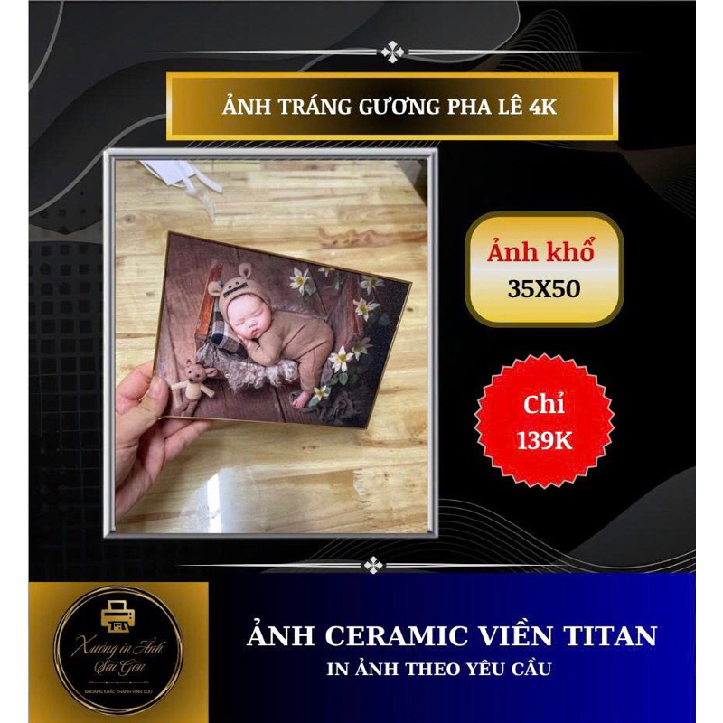ẢNH CERAMIC TITAN kích thước 35x50