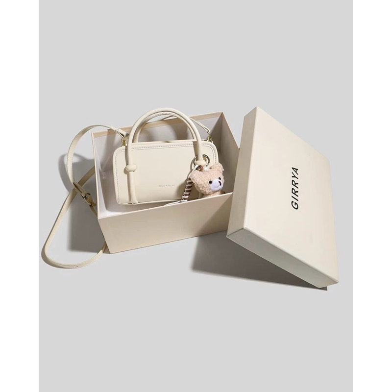 🌿TÚI XÁCH NỮ - HÀNG ĐẸP LOẠI 1 Túi quai chữ nhật tặng kèm móc gấu bông hot 2025