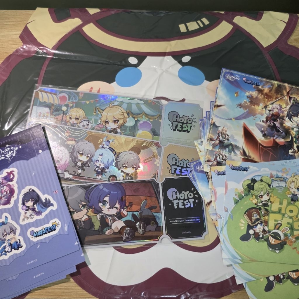 (Hoyofest) Genshin Impact, Honkai Star Rail, Zenless Zone Zero, Hokai Impact 3 - GI HSR HI3 ZZZ Tick