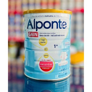 Sữa Bột Alponte Gain 0+, 1+900g (HSD 2027)