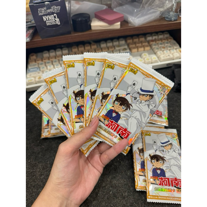 [CHÍNH HÃNG SẴN HCM] 1 GÓI THẺ NHÂN PHẨM/PACK CARD CONAN KAYOU VOL 6