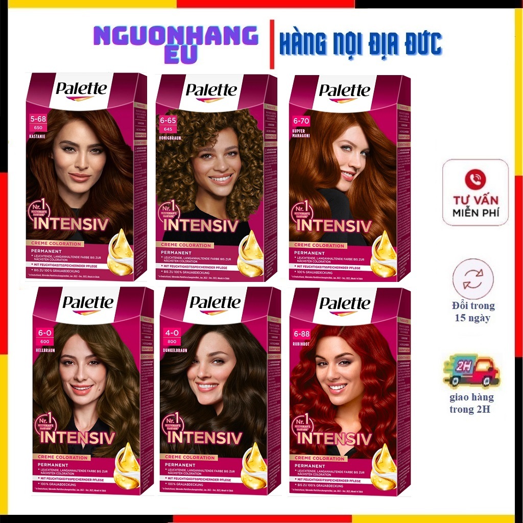 Thuốc nhuộm tóc Poly Palette