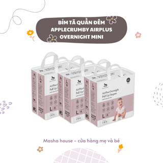 Bỉm tã quần đêm Applecrumby Airplus Overnight Mini