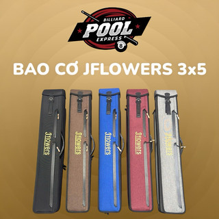  Bao gậy bi-a Bao đựng cơ Bida Jflowers 3x5  Chính hãng  
