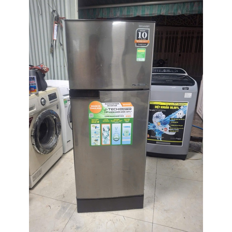 Thanh lý tủ lạnh Sharp inverter 180 lít chỉ giao HCM, Long An, Bình Dương, Biên Hoà Đồng Nai chat tr