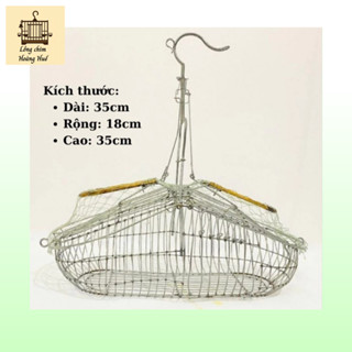 Lồng Bẫy Chim Khuyên, Lụp Chim Khuyên Chất Liệu Kẽm Bền Đẹp Form Sài Gòn