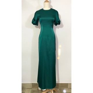 ÁO DÀI LỤA  TAY BỒNG NGẮN BIGSIZE 4X,5X