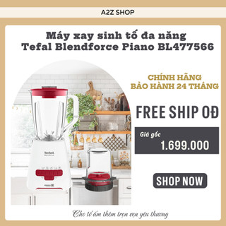 Máy xay sinh tố Tefal Blendforce Piano BL477566 - 80W - Bảo hành 24 tháng