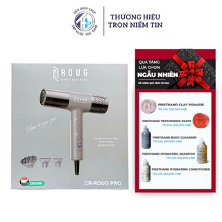  Máy sấy tóc Roug Men's Grooming CR PRO 2800w ion âm cao cấp chính hãng + Tặng lược tạo kiểu tóc 