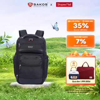 Balo Laptop Du Lịch Thời Trang Cao Cấp SAKOS ALMA 17 Inch (17")