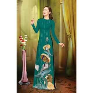 ÁO DÀI NÓN QUAI THAO CO GIÃN BIGSIZE 4X,5X (KHÔNG QUẦN)