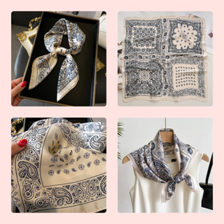 KHĂN LỤA VUÔNG 70x70 MỀM MẠI QUÀNG CỔ, BĂNG ĐÔ, TẾT TÓC ... MÃ SỐ V3 - 314, 315, 316 - TỔNG HỢP SỐ 2