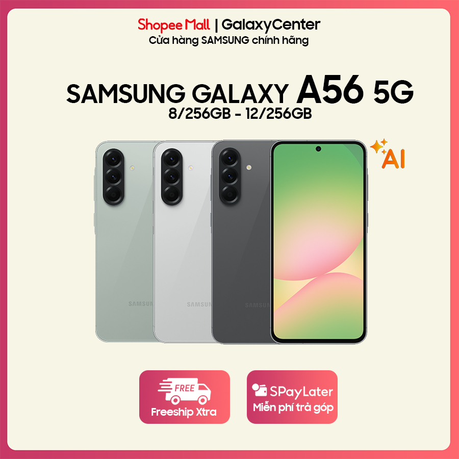 Điện Thoại Samsung A56 5G Ram 8/256GB Camera 50MP Màn Hình 6.7 Inch