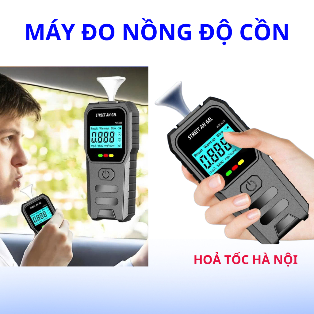 Máy đo nồng độ cồn,Máy thổi nồng độ cồn đạt chuẩn 90%ROHS chính hãng ,máy Test nồng độ cồn bảo hành