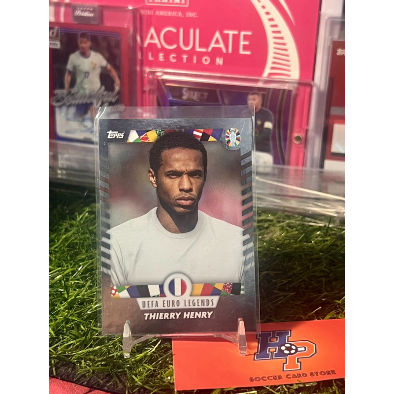 Thẻ bóng đá Thierry Henry Legends Topps Jose Mourinho Eur0 2024