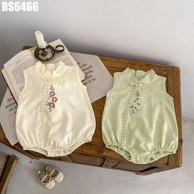 Body Cổ Tàu Truyền Thống Thêu Hoa Cho Bé Gái Sơ Sinh 1 2 Tuổi MINTSCLOSET Quảng Châu - BS6466