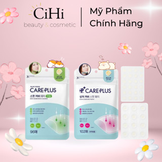 [102/126 Miếng Có Tách Lẻ] Miếng Dán Mụn Care Plus Olive Young Chính Hãng – Hút Mủ, Giảm Sưng Nhanh