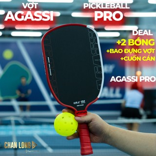 Vợt Pickleball Joola Agassi Pro 16mm Mặt Full Cacbon Siêu Nhám