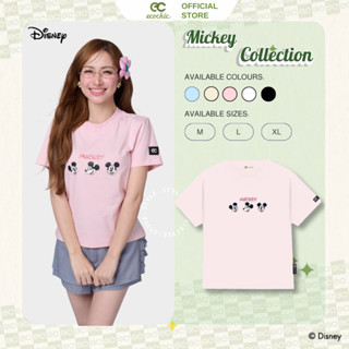 Áo Phông Baby Tee ECOCHIC x HÒA MINZY PEPPY MICKEY Chính Hãng Bản Quyền Disney MICKEY COLLECTION BB001