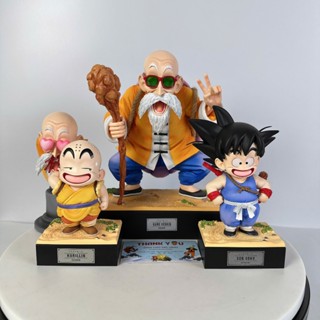 Mô Hình Quy Lão Tiên Sinh vs Goku vs Krilin  Thời Thơ Ấu Siêu Dễ Thương Ongchumohinh888 MH805