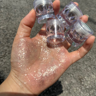  Set 4 lọ nhũ mắt khô blinh GGRG làm sáng tạo điểm nhấn khuôn mặt 