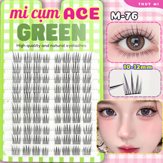 Mi Giả Cụm ACE M76 Mi Đa Tầng GREEN Thuỷ Mi