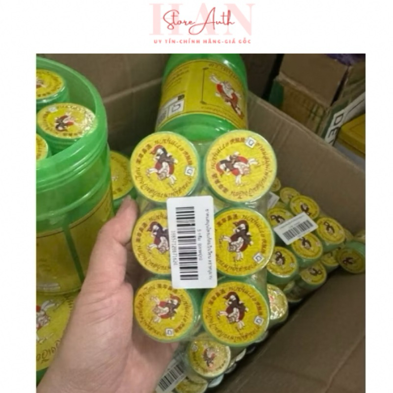 [Chính Hãng Giá Gốc] Hũ Hít Thông Mũi Ông Thần 4 Tay - 2G/5G