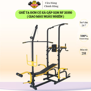 Ghế tạ đa năng có xà PT-20350 ( không kèm đòn và tạ ) + Tặng kèm 2 khóa 13,17