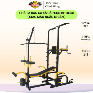 Ghế tạ đa năng có xà PT-20350 ( không kèm đòn và tạ ) + Tặng kèm 2 khóa 13,17