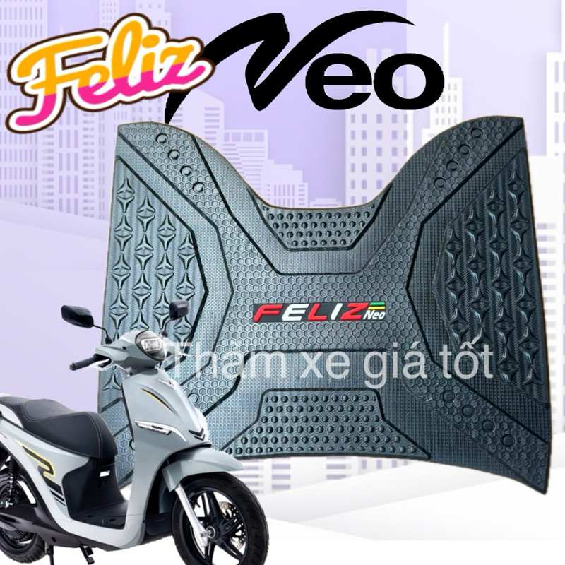 Thảm cao su lót sàn xe Vinfast Feliz, thảm xe Feliz S, Feliz Neo, Feliz Lite, Feliz 2025 2 pin – pho