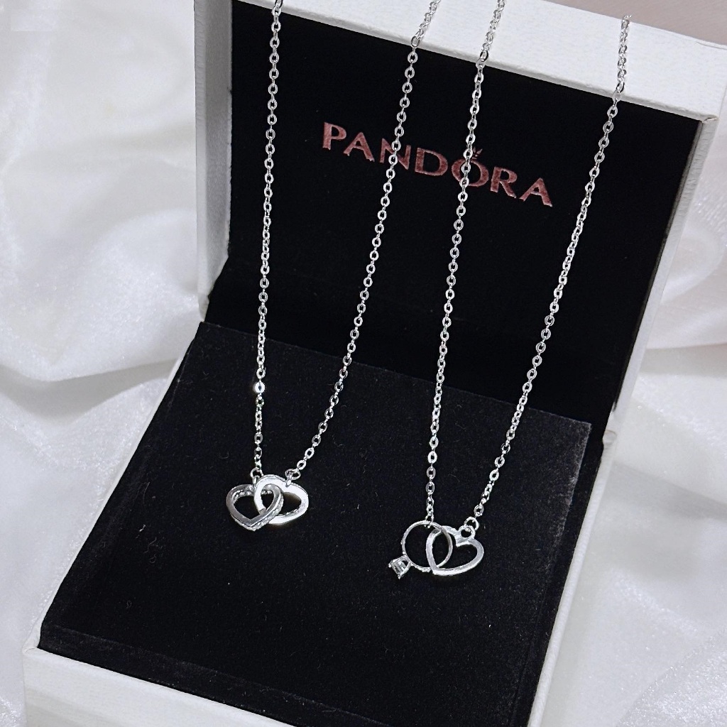 Dây chuyền nữ bạc ta dây tim 2 mẫu xinh luôn