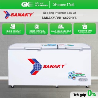 Vh-6699hy3 - tủ đông inverter 530 lít sanaky 6699hy3