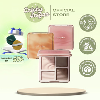 Bảng Phấn Tạo Khối Và Bắt Sáng Judydoll 9g - 4 Ô, Mịn Màng Tự Nhiên 