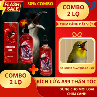  COMBO 2 Chai Kích Lửa BirdFighter A99 - Dành cho mọi loại chim cảnh 