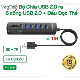 Bộ chia USB to 4 cổng Ugreen 50985 CM219 Cao Cấp (USB 3.0 5Gbps trợ nguồn USB C 5V)