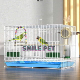 [Tặng khay vệ sinh] Chuồng Lồng Gấp Gọn 1.2cm, Dễ Di Chuyển - Nuôi Chim, Vẹt, Thỏ, Bọ Ú, Mèo Nhỏ, Gà