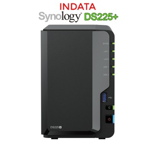 Bộ lưu trữ mạng NAS Synology DS225+ Intel J4125 2.0GHz, RAM 2GB có nâng cấp, 2.5GbE, 2bay chính hãng