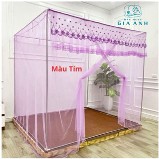  CỬA VÉN - KHUNG INOX - Mùng khung không khoan tường 