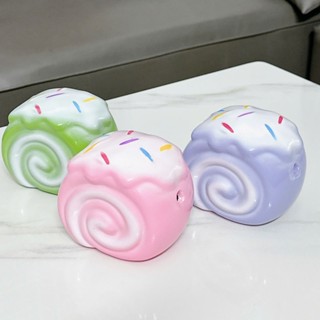 Heo đất tiết kiệm BÁNH KEM CUỘN cute lỗ tròn siêu hot (C12xD14xR10) | Quà tặng,decor,heo đất giá rẻ-giá xưởng
