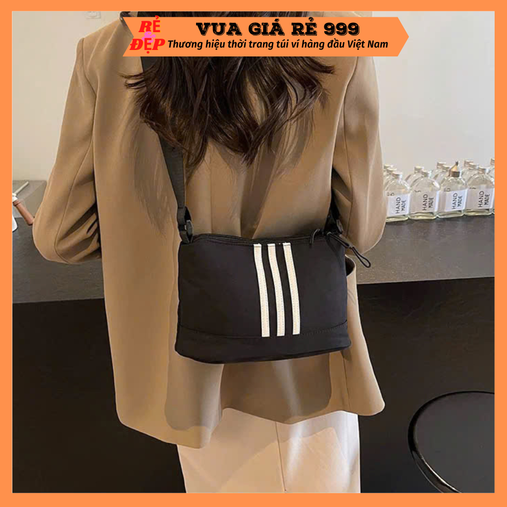 Túi đeo chéo nữ đẹp nhiều ngăn tiện dụng mẫu mới dáng thể thao đi chơi thời trang hàn quốc giá rẻ DC34