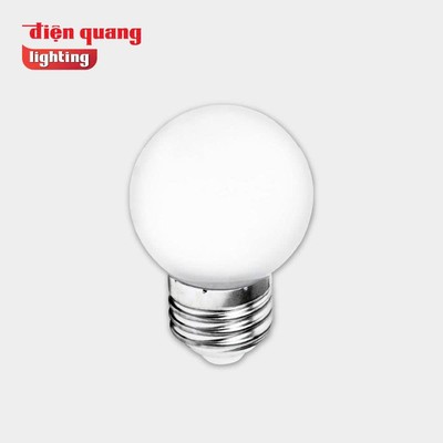 Đèn LED Bulb Nhiều Màu Điện Quang ĐQ LEDBU14G45 1W