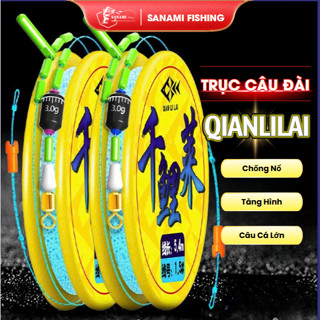 [ MUA 3 TẶNG 1 VỈ LƯỠI] Trục Câu Đài Qianlilai Buộc Sẵn Tàng Hình Cao Cấp Trục Săn Hàng DT08