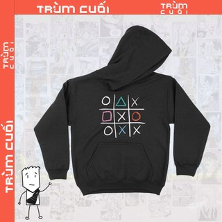  Áo hoodie PSXO Unisex Trùm Cuối Game  Nỉ Bông 100% 2 màu nam nữ 0068 