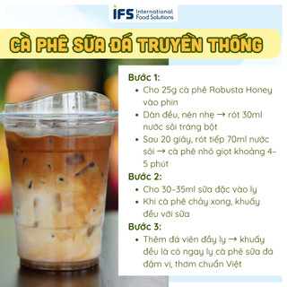 IFS - Cafe Pha Phin (P) Robusta Honey (1Kg) - Cafe Xay